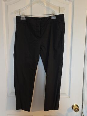 Willi Smith Black Straight-Leg Dress Pants